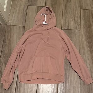 Pink Hooded Sweatshirt